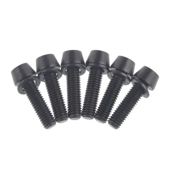 Wanyifa M5X18 Titanium Ti Taper Head Bolt Screw with Washer for Bike Part Bicycle Stem
Wanyifa M5X18 Titanium Ti Taper Head Bolt Screw with Washer for Bike Part Bicycle Stem