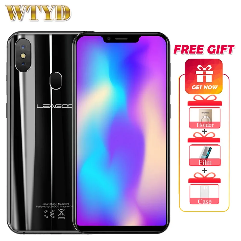 Смартфон LEAGOO S9 на Android 5 85 восемь ядер экран 8 1 дюйма 4 Гб + 32 ГБ|Смартфоны| |
