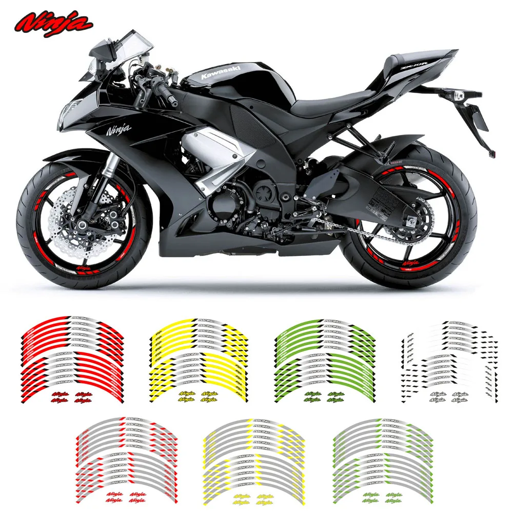 17" Outer Wheel Rim Reflective Sticker Stripes Decal For Kawasaki Ninja 1000/R Ninja 250/R 300 400 500/R 600R 650/R 750R 900R
17" Outer Wheel Rim Reflective Sticker Stripes Decal For Kawasaki Ninja 1000/R Ninja 250/R 300 400 500/R 600R 650/R 750R 900R