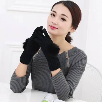 YSNDCHI Winter Mittens Women Fashion Touched Screen Gloves Half Finger Gloves Two-piece Warm Mittens Black Fur Knitting Glove
YSNDCHI Winter Mittens Women Fashion Touched Screen Gloves Half Finger Gloves Two-piece Warm Mittens Black Fur Knitting Glove
