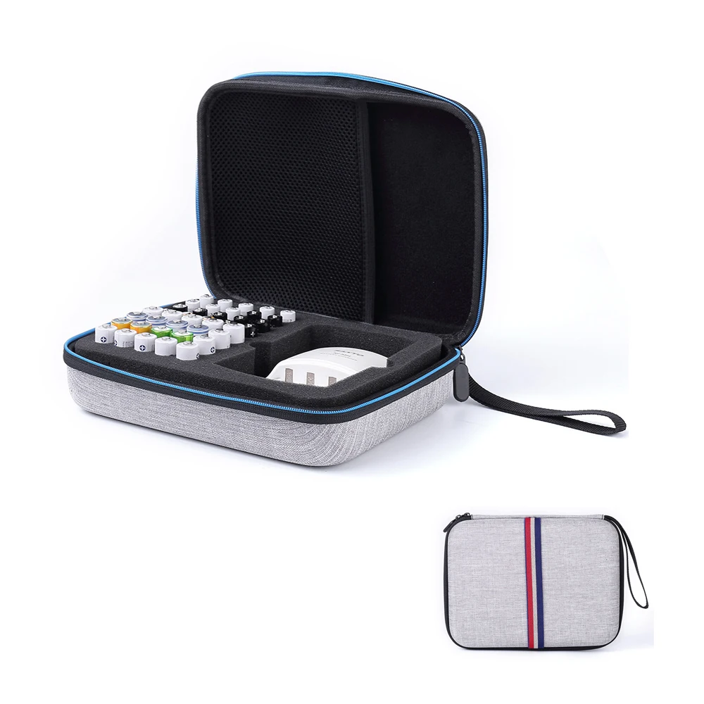 Carrying Bag Charging Cable Storage Box Hard Charger Storage EVA Case with Zipper for AAA AA Battery Partition Design
Carrying Bag Charging Cable Storage Box Hard Charger Storage EVA Case with Zipper for AAA AA Battery Partition Design