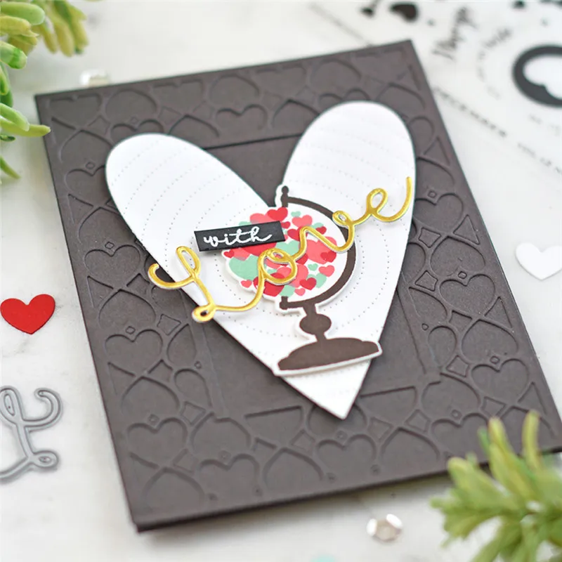 Naifumodo Heart Backgroung Dies Love Metal Cutting Dies for Card Making Scrapbooking DIY Album Paper Craft New 2019 Dies
Naifumodo Heart Backgroung Dies Love Metal Cutting Dies for Card Making Scrapbooking DIY Album Paper Craft New 2019 Dies