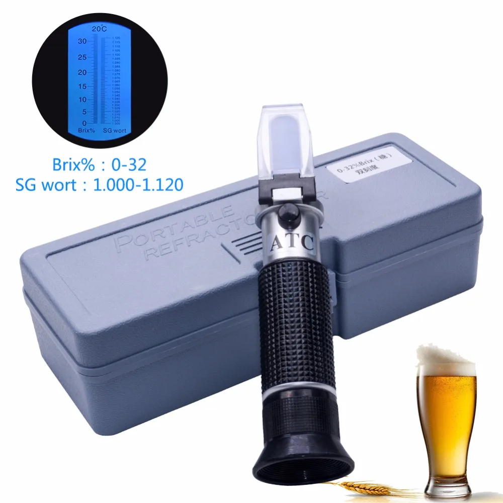 2016 new hand held brix 1.000-1 .130 Beer Refractometer Brix Reference Temperature 20C arrive hot selling
2016 new hand held brix 1.000-1 .130 Beer Refractometer Brix Reference Temperature 20C arrive hot selling