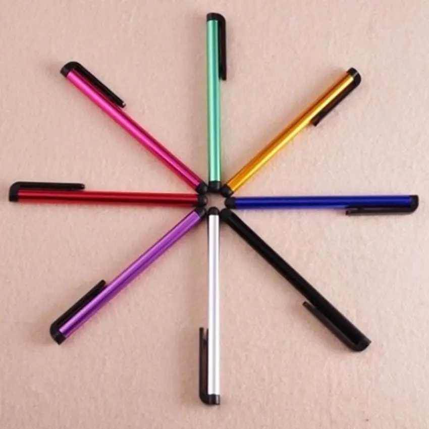 10pcs/lot Capacitive Touch Screen Stylus Pen for IPhone IPad IPod Touch Suit for Huawei and Other Smart Phone Tablet PC Pen
10pcs/lot Capacitive Touch Screen Stylus Pen for IPhone IPad IPod Touch Suit for Huawei and Other Smart Phone Tablet PC Pen
