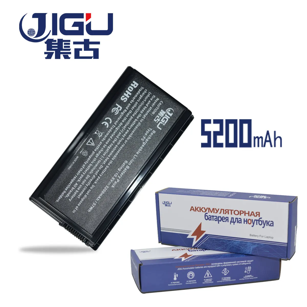 JIGU A32-F5 Аккумулятор для ноутбука ASUS F5Sr F5V F5VI F5VL F5Z X50 X50C X50M X50N X50RL X50SL | Компьютеры и