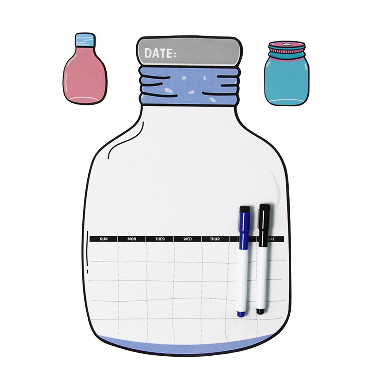 1pc Bottle Shape Writing Message Board Magnetic Refrigerator Writing Record Message Board Remind Memo Pad for Home Decoration
1pc Bottle Shape Writing Message Board Magnetic Refrigerator Writing Record Message Board Remind Memo Pad for Home Decoration