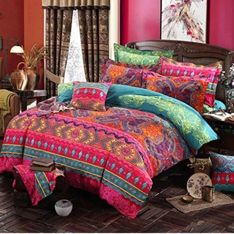Bohemian 3d comforter bedding sets Mandala duvet cover set four seasons bedsheet Pillowcase queen king size Bedlinen bedspread
Bohemian 3d comforter bedding sets Mandala duvet cover set four seasons bedsheet Pillowcase queen king size Bedlinen bedspread