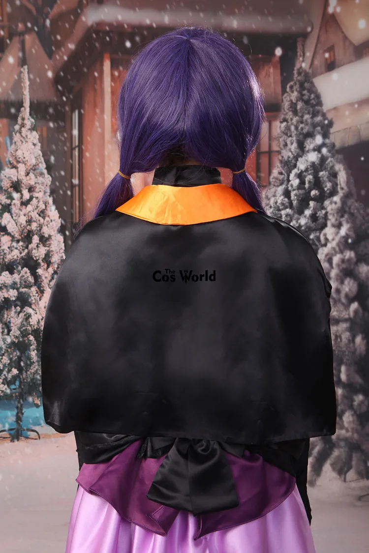 Love Live Dancing stars on me Nozomi Tojo Hallowmas Halloween Cloak Tube Tops Dress Uniform Outfit Anime Cosplay Costumes Cosplay Kostüm Love Live Dancing Stars Nozomi Tojo Halloween Cloak Uniform Dress 8