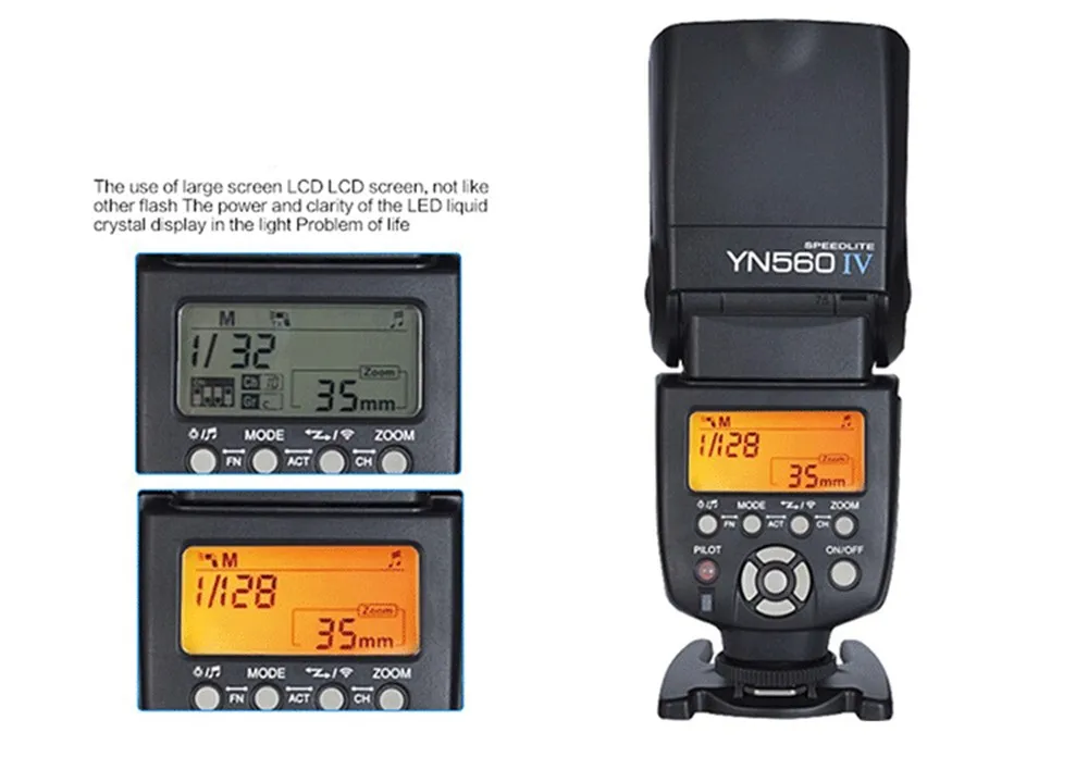 Yongnuo YN-560 IV YN560IV YN560 IV Universal Wireless Flash Speedlite For Canon Nikon Pentax Olympus Fujifilm Panasonic Sony A99