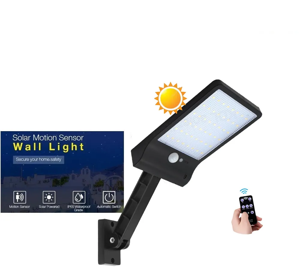Solar street garden Light 48 LED PIR Motion Sensor Garden Lamp For Outdoor Waterproof Lighting remote control rotate bracket new
Solar street garden Light 48 LED PIR Motion Sensor Garden Lamp For Outdoor Waterproof Lighting remote control rotate bracket new