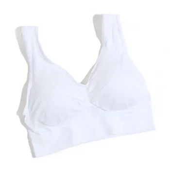 Plus size women's bra T-shirt Ms. Personality Seamless Detachable chest pad Underwear Girl Slim Correction Underwear Vest Tops
Plus size women's bra T-shirt Ms. Personality Seamless Detachable chest pad Underwear Girl Slim Correction Underwear Vest Tops