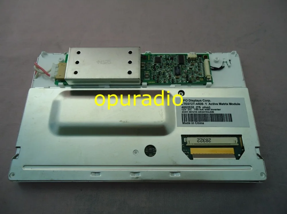 LTE072T-4408-1 for Peugeot Bentley screen_