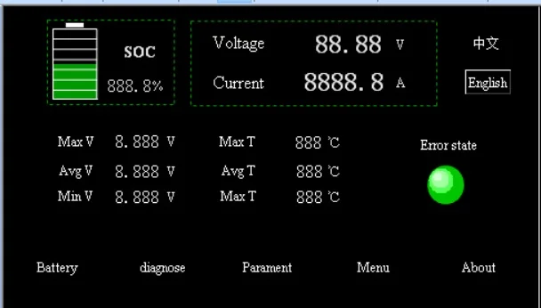 Main interface