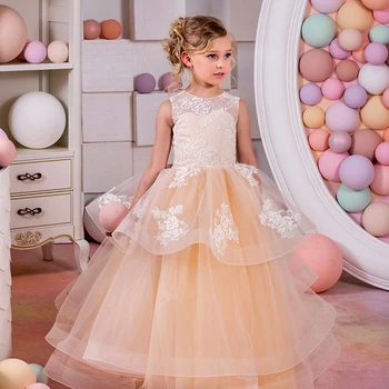 2017 Brand New Flower Girl Dresses High Neck Little Girls Kid/Child Dress Princess Party Pageant Communion Dress for Wedding
2017 Brand New Flower Girl Dresses High Neck Little Girls Kid/Child Dress Princess Party Pageant Communion Dress for Wedding
