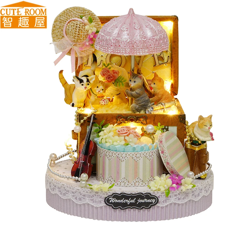 DIY Wooden House Miniaturas with Furniture DIY Miniature House Dollhouse Toys for Children Christmas and Birthday Gift Y06
DIY Wooden House Miniaturas with Furniture DIY Miniature House Dollhouse Toys for Children Christmas and Birthday Gift Y06