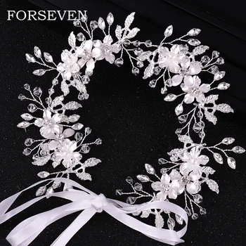 Silver Color Flower Hairband Rhinestone Wedding Tiara Headband Women Headpiece Bridal Hair Accessories Bridal Wedding Headband
Silver Color Flower Hairband Rhinestone Wedding Tiara Headband Women Headpiece Bridal Hair Accessories Bridal Wedding Headband