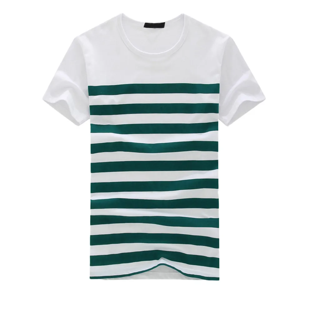 New Men's Fashion Casual Stripe Printing Short Sleeves T-shirt Pullover Fit male Summer T-shirt Tee size M-2XL
New Men's Fashion Casual Stripe Printing Short Sleeves T-shirt Pullover Fit male Summer T-shirt Tee size M-2XL