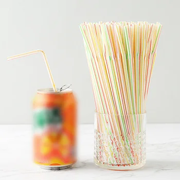 100PCS Multi-Colored Straws Flexible Disposable Drinking Straws Kids party Bar supplies accessories for baby Birthday Party
100PCS Multi-Colored Straws Flexible Disposable Drinking Straws Kids party Bar supplies accessories for baby Birthday Party
