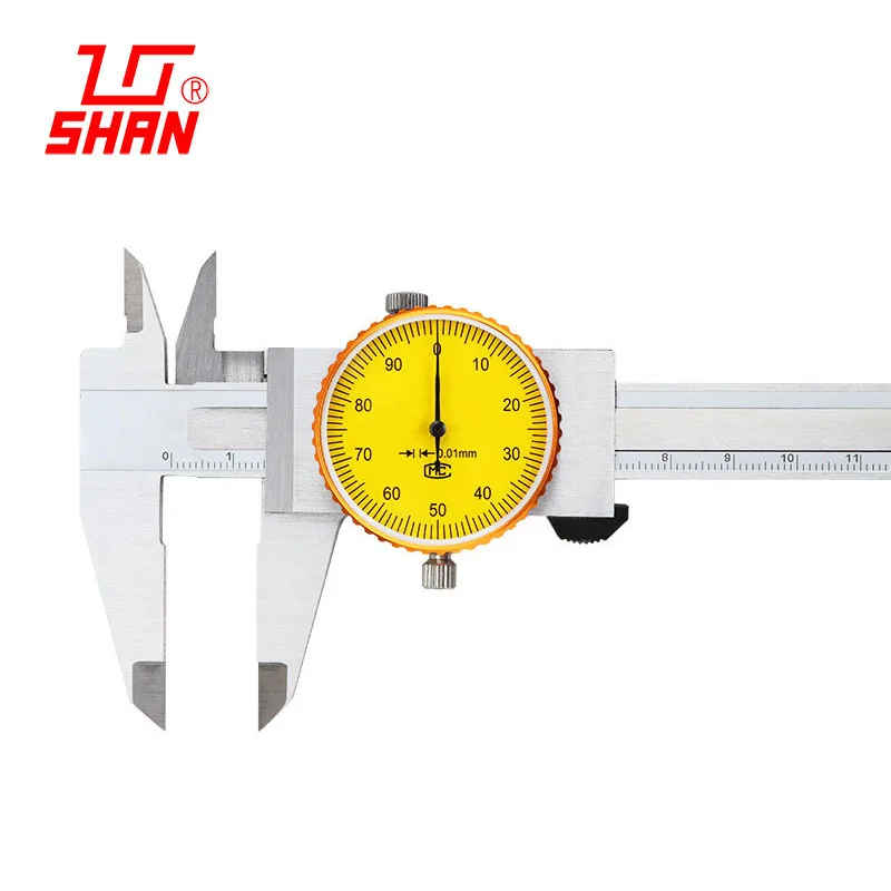 Dial calipers 0.01mm High precision stainless steel vernier with table caliper 0-150 mm shockproof calipers dial vernier caliper
Dial calipers 0.01mm High precision stainless steel vernier with table caliper 0-150 mm shockproof calipers dial vernier caliper