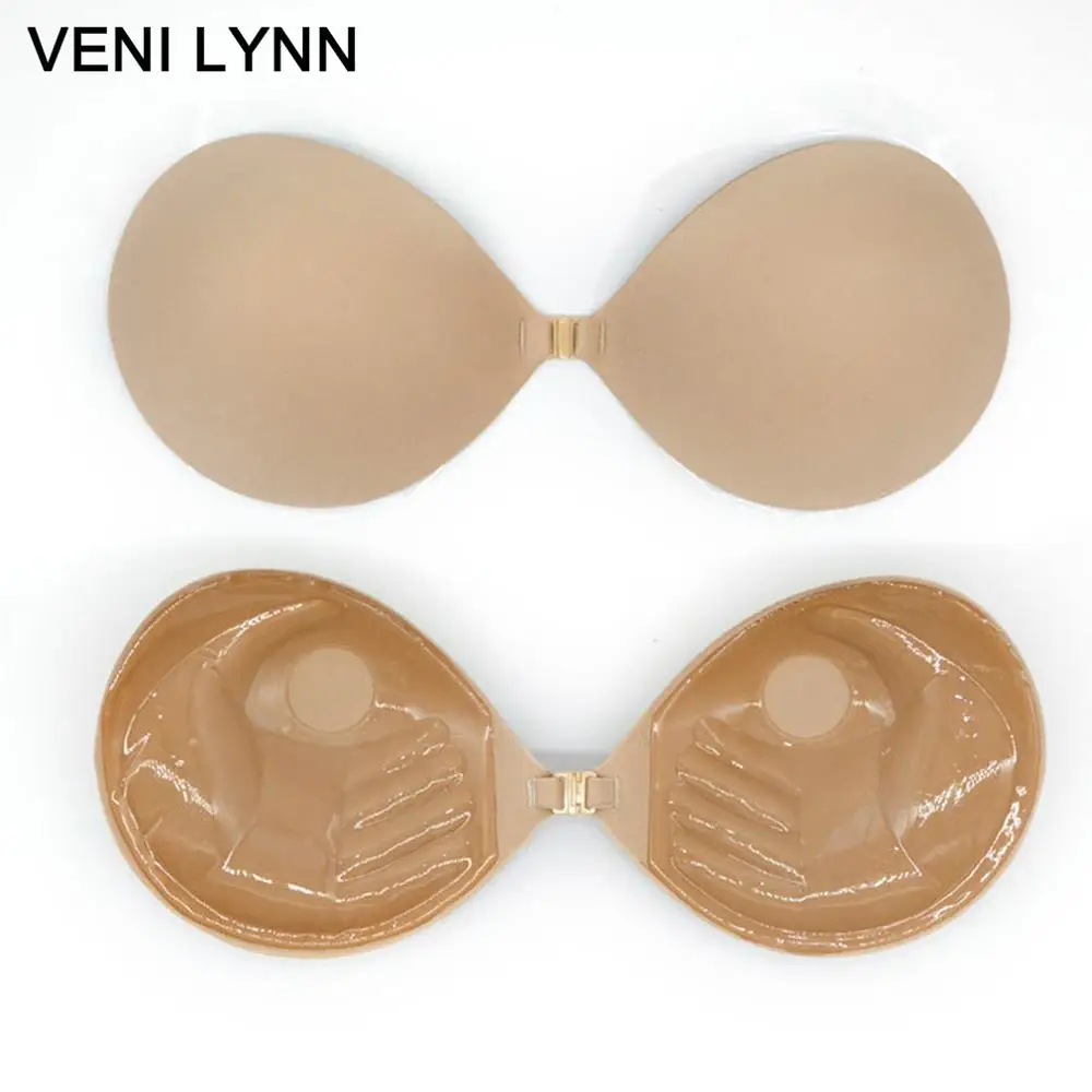 VENI LYNN 3cm Thick Sexy Padded BraPush Up Women Open Without Straps Self Adhesive Palm Shaped Black and Beige
VENI LYNN 3cm Thick Sexy Padded BraPush Up Women Open Without Straps Self Adhesive Palm Shaped Black and Beige