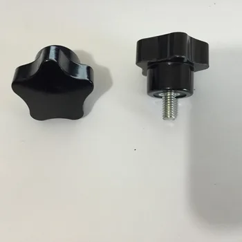 20Pcs Black Plastic M6 x 32mm x 10mm Male Threaded Star Knob Machine Tool Replacement
20Pcs Black Plastic M6 x 32mm x 10mm Male Threaded Star Knob Machine Tool Replacement
