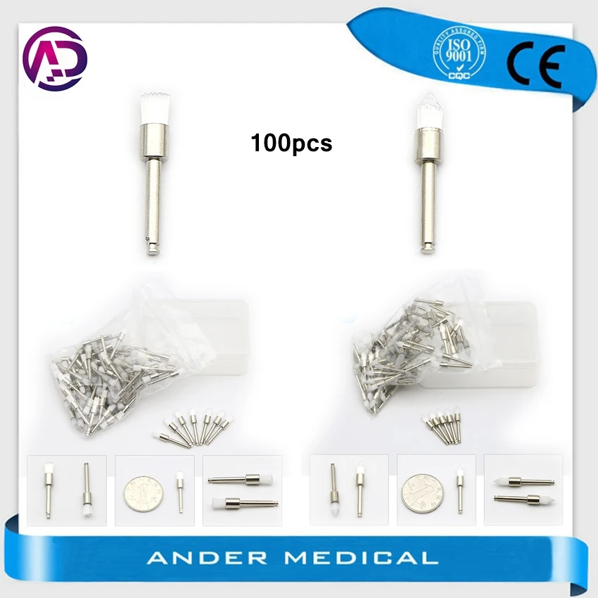 Free shipping 100 pcs white Dental Polishing Brush Polisher Prophy Rubber Cup Latch Nylon For Dentistry Lab Pointed short hair
Free shipping 100 pcs white Dental Polishing Brush Polisher Prophy Rubber Cup Latch Nylon For Dentistry Lab Pointed short hair
