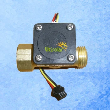 USC-HS21TC brass body hall flow sensor 1-30L/min female*male G1/2" DN15mm saier sensor iSentrol Electronics Paddle Rotary Vane 
USC-HS21TC brass body hall flow sensor 1-30L/min female*male G1/2" DN15mm saier sensor iSentrol Electronics Paddle Rotary Vane