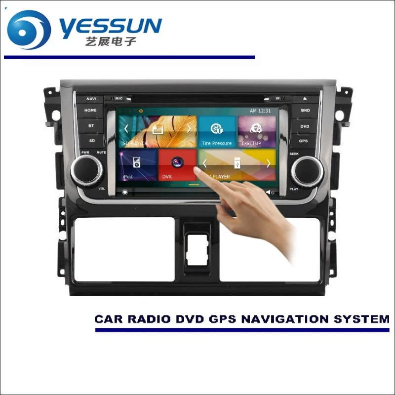 YESSUN For Toyota Yaris / Vios 2014-2016 Car Radio CD DVD Player Amplifier HD TV Screen GPS Nav Navi Navigation Audio Video
YESSUN For Toyota Yaris / Vios 2014-2016 Car Radio CD DVD Player Amplifier HD TV Screen GPS Nav Navi Navigation Audio Video