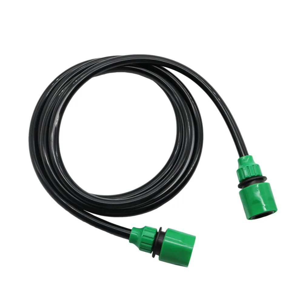 

Garden Irrigation hose Gardening watering hose 8/11 mm flexible water pipe 5m/10m/20m 3/8" pipe with Quick Connector
