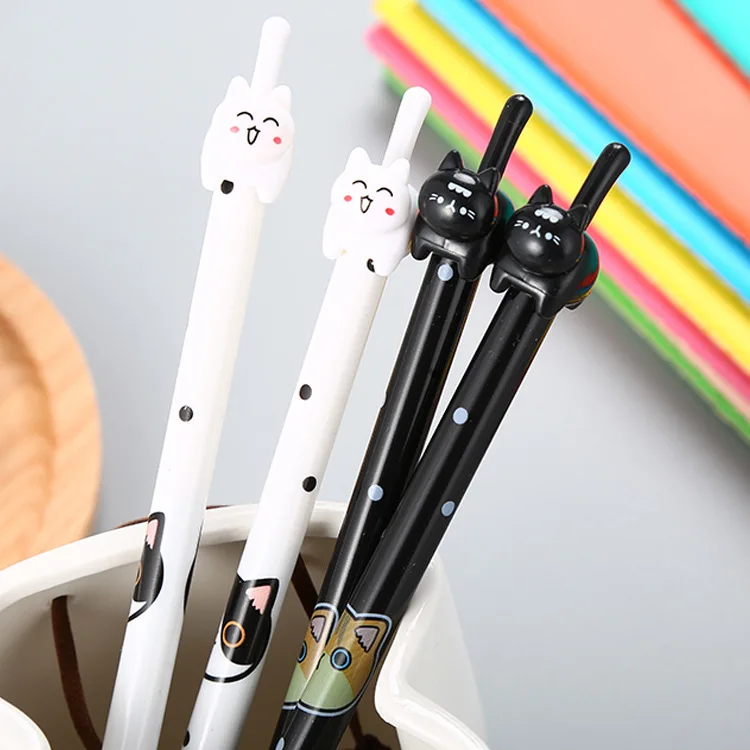40 pcs Creative Stationery Cocktails Cat Gel Cute Cartoon Student Water Pen Personalized Office Supplies Needle Pen
40 pcs Creative Stationery Cocktails Cat Gel Cute Cartoon Student Water Pen Personalized Office Supplies Needle Pen