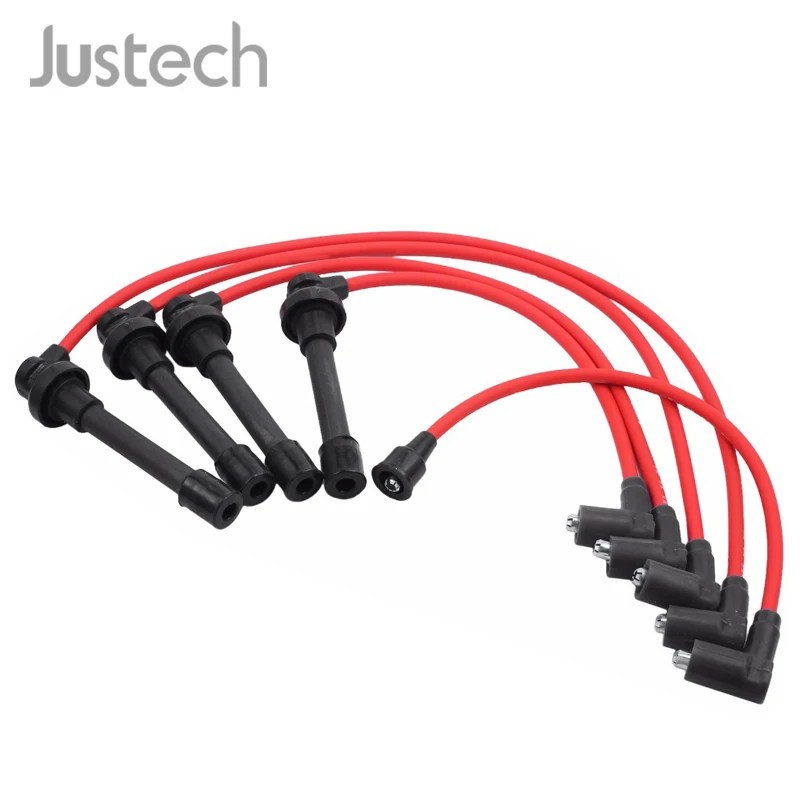 Justech 5 Pcs Spark Plug Wires For Honda Acura Isuzu Ultra High Strength/High Temp Spark Plug Wire Set
Justech 5 Pcs Spark Plug Wires For Honda Acura Isuzu Ultra High Strength/High Temp Spark Plug Wire Set