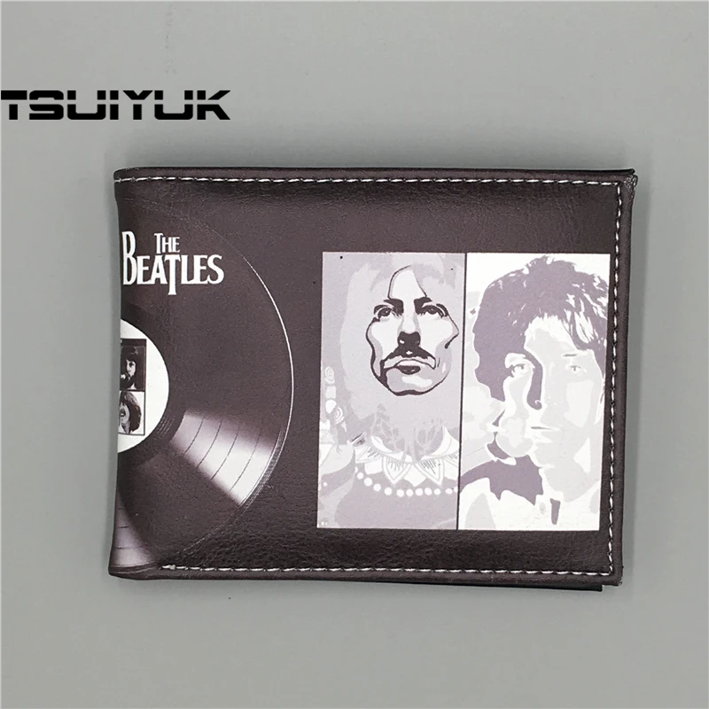 New Music Band The Beatles characters wallets Purse bifold clip money card leather dollor price Cion Purse For Children Gift 
New Music Band The Beatles characters wallets Purse bifold clip money card leather dollor price Cion Purse For Children Gift