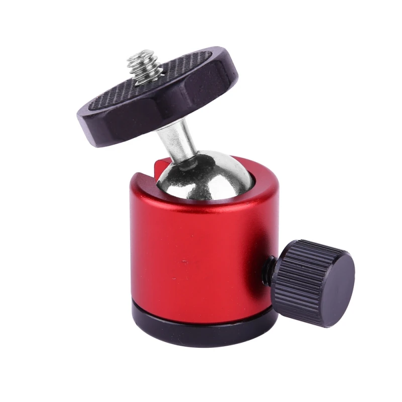 360 Degree Mini Tripod Ball Head Ballhead 1/4"Screw Tripod Mount Stand for DSLR DV Camera DSLR Camera Accessories Universal
360 Degree Mini Tripod Ball Head Ballhead 1/4"Screw Tripod Mount Stand for DSLR DV Camera DSLR Camera Accessories Universal