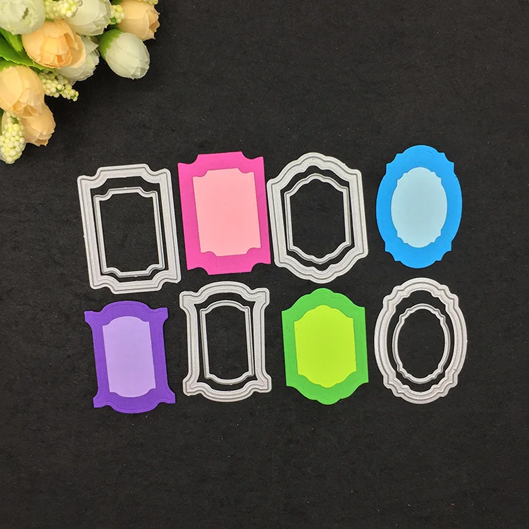 Letmefun Border set Die Metal Cutting Dies Stencil for DIY Scrapbooking album Decorative Craft Paper Cards Tool 90x125mm
Letmefun Border set Die Metal Cutting Dies Stencil for DIY Scrapbooking album Decorative Craft Paper Cards Tool 90x125mm