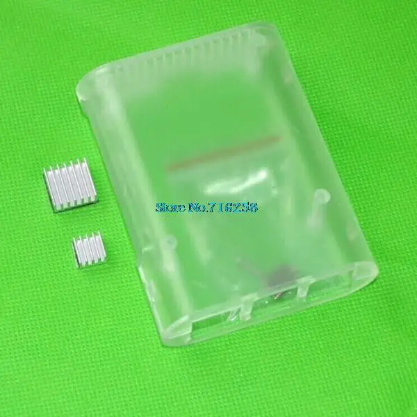 transparent Case Cover Shell Enclosure Box for Raspberry Pi 3&Raspberry Pi model b plus +2pc pure aluminum heat sink
transparent Case Cover Shell Enclosure Box for Raspberry Pi 3&Raspberry Pi model b plus +2pc pure aluminum heat sink