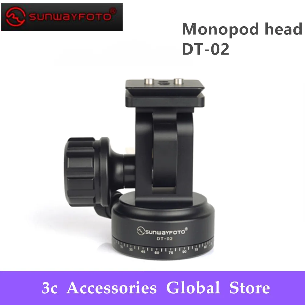 SUNWAYFOTO DT-02 Monopod Head For DSLR Camera Monopod Ballhead Professional Aluminum Monopod Ballhead Monopod Head
SUNWAYFOTO DT-02 Monopod Head For DSLR Camera Monopod Ballhead Professional Aluminum Monopod Ballhead Monopod Head