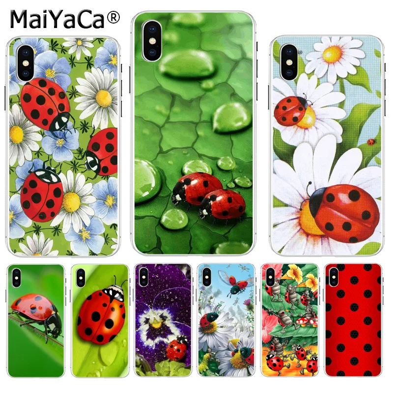 MaiYaCa ladybug lady bug Luxury High-end phone Accessories case for iPhone 8 7 6 6S Plus X XS max 10 5 5S SE XR Coque Shell
MaiYaCa ladybug lady bug Luxury High-end phone Accessories case for iPhone 8 7 6 6S Plus X XS max 10 5 5S SE XR Coque Shell