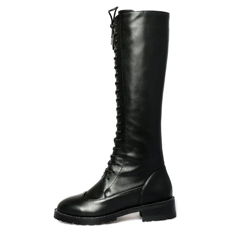 Women Knee High Boots High Heels Cross-tied Long Motorcycle Boots Female New Sexy Winter High Boots Woman Shoes Leather Shoes
Women Knee High Boots High Heels Cross-tied Long Motorcycle Boots Female New Sexy Winter High Boots Woman Shoes Leather Shoes