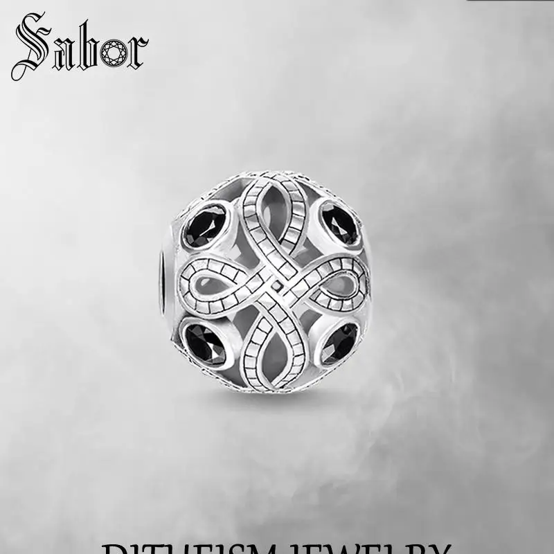 female DIY Making Beads Love Knot Charm 2019 Fashion Silver Jewelry Gift Women Men Boy Girl Fit Bracelets Necklace jewellery
female DIY Making Beads Love Knot Charm 2019 Fashion Silver Jewelry Gift Women Men Boy Girl Fit Bracelets Necklace jewellery
