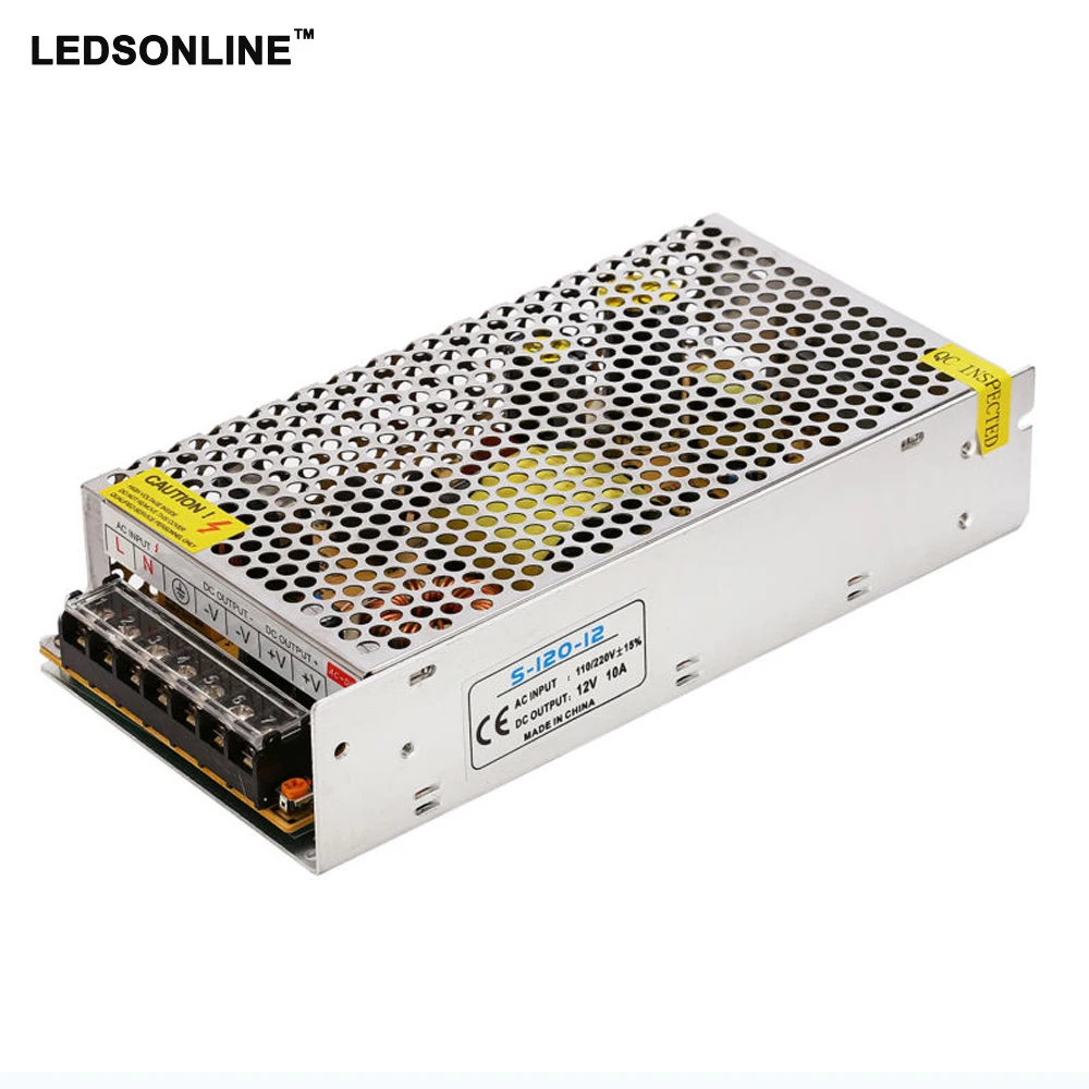 Free Shipping 10A 120W AC100-265V To DC12V Ligthing Transformers Power Supply Adapter Led Lights Driver For LED Strip led power
Free Shipping 10A 120W AC100-265V To DC12V Ligthing Transformers Power Supply Adapter Led Lights Driver For LED Strip led power