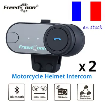 FR Shipping!!Updated Version !! 2PCS Original T-COMVB BT Bluetooth Motorcycle Helmet Intercom Interphone Headset with FM Radio
FR Shipping!!Updated Version !! 2PCS Original T-COMVB BT Bluetooth Motorcycle Helmet Intercom Interphone Headset with FM Radio