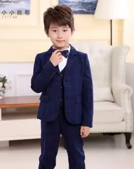 Autumn Winter (Jackets+Vest+Pants) Formal Boy Suits Flower wedding clothes SlimTuxedo Brand blue suits Boys Suit Blazer
Autumn Winter (Jackets+Vest+Pants) Formal Boy Suits Flower wedding clothes SlimTuxedo Brand blue suits Boys Suit Blazer