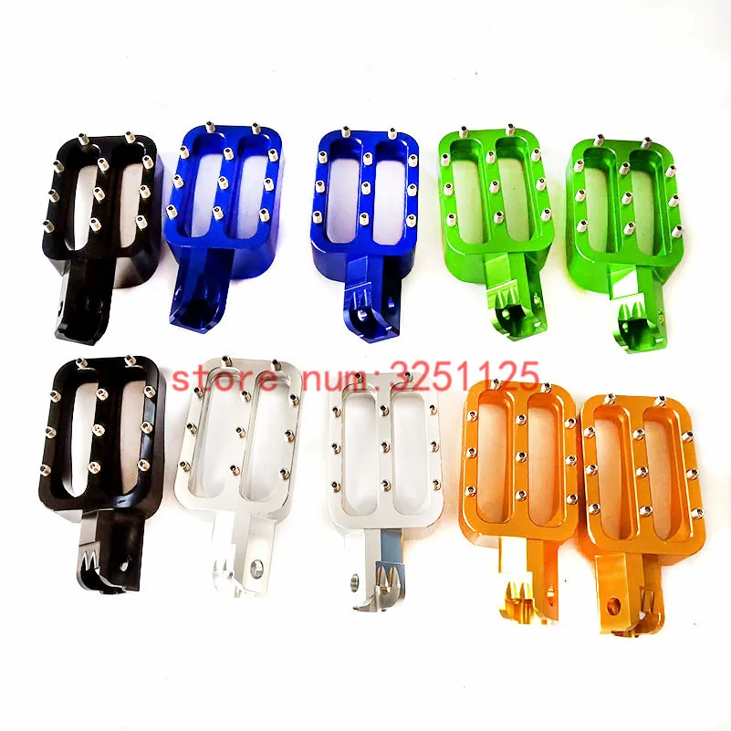 Motorcycle parts CNC Alloy Footrests Foot Pegs Rests Pedals for 110cc 125cc 140cc 150cc CRF KLX YCF Dirt Bike ATV Quad MOTO
Motorcycle parts CNC Alloy Footrests Foot Pegs Rests Pedals for 110cc 125cc 140cc 150cc CRF KLX YCF Dirt Bike ATV Quad MOTO