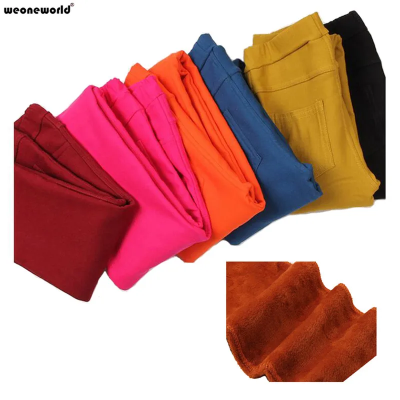 WEONEWORLD New 2018 Winter Girls Leggings Children Pants Kids Thick Warm Elastic Waist Colorful Plus Velvet Leggings Pants Kids
WEONEWORLD New 2018 Winter Girls Leggings Children Pants Kids Thick Warm Elastic Waist Colorful Plus Velvet Leggings Pants Kids