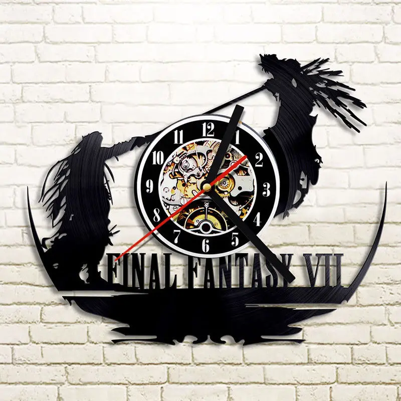 Final Fantasy VII Wall Clock Modern Design for Living Room Antique Style Movie Theme Clocks Wall Watch Home Decor 12 inch Silent
Final Fantasy VII Wall Clock Modern Design for Living Room Antique Style Movie Theme Clocks Wall Watch Home Decor 12 inch Silent