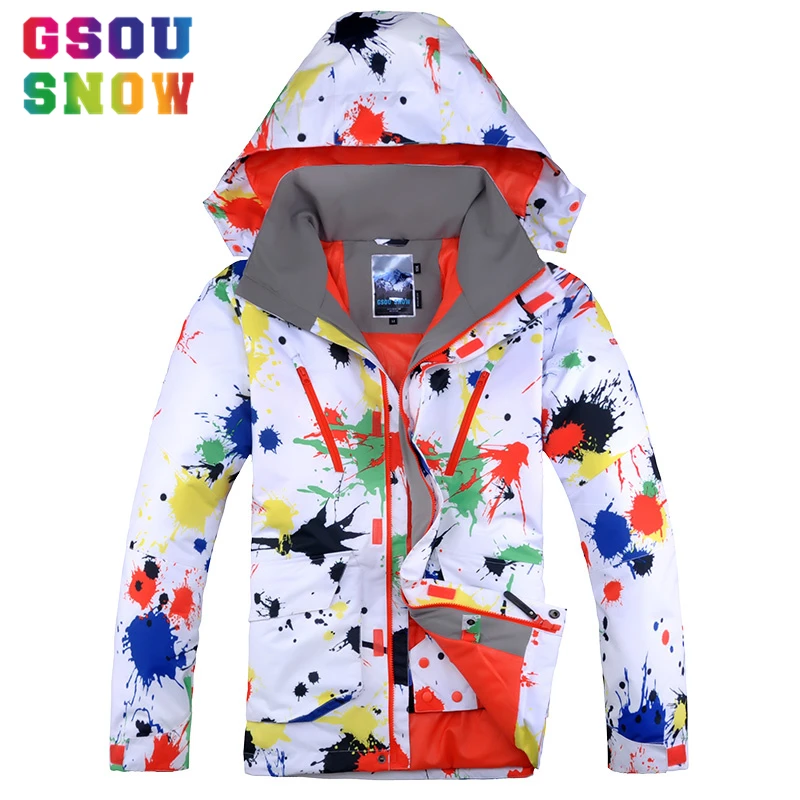 Gsou Snow Ski Jacket Men Winter Waterproof Windproof Snowboard Jackets Graffiti Printed Sports Jackets Cheap Male Skiing Clothes
Gsou Snow Ski Jacket Men Winter Waterproof Windproof Snowboard Jackets Graffiti Printed Sports Jackets Cheap Male Skiing Clothes