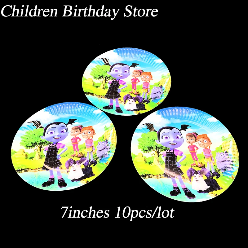 10pcs/lot 7inches Vampirina disposable plates Vampirina theme birthday party decorations Vampirina paper plates
10pcs/lot 7inches Vampirina disposable plates Vampirina theme birthday party decorations Vampirina paper plates