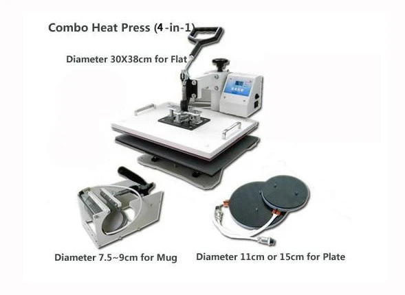 30*38CM T-shirt Heat Press Machine,Heat Transfer Printing Machine Multifunction 4 in 1
30*38CM T-shirt Heat Press Machine,Heat Transfer Printing Machine Multifunction 4 in 1