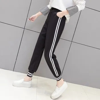 2018 New Arrival Women Side Striped Sweatpant Casual Loose Patchwork Ankle-length Elastic Waist Drawstring Jogger Harem Pants
2018 New Arrival Women Side Striped Sweatpant Casual Loose Patchwork Ankle-length Elastic Waist Drawstring Jogger Harem Pants