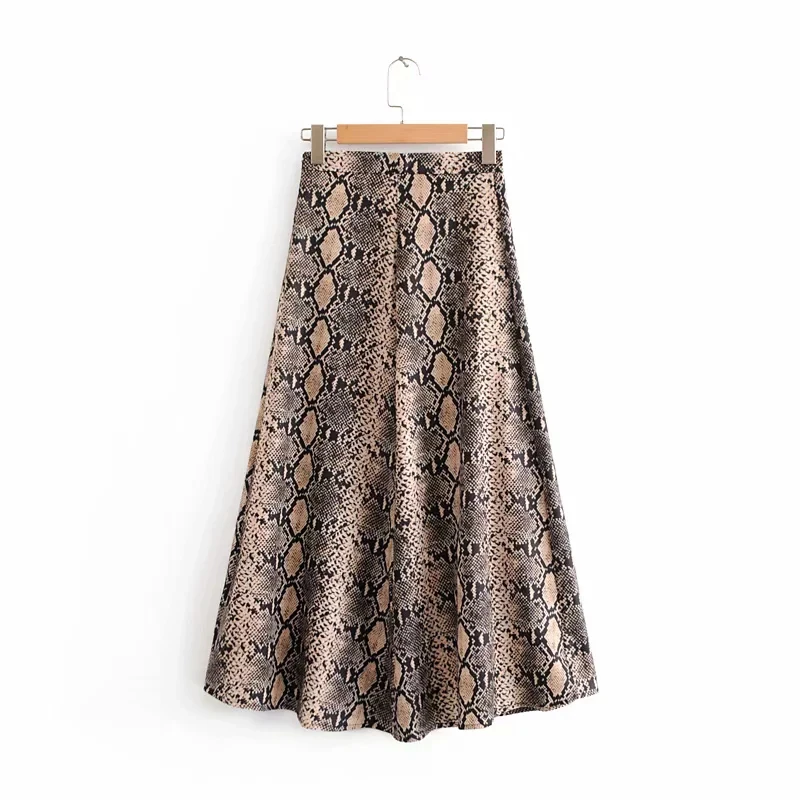 2018 Summer Vintage High Waist Skirt Women Snake Print Skirts Womens Punk Rock Korean Style Boho Streetwear Jupe Femme
2018 Summer Vintage High Waist Skirt Women Snake Print Skirts Womens Punk Rock Korean Style Boho Streetwear Jupe Femme